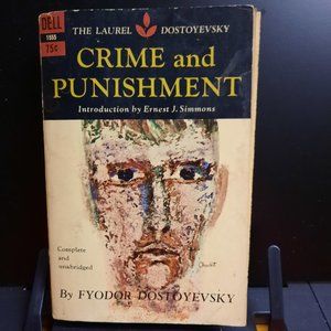 Paperback Book, "Crime and Punishment" by Fyodor Dostoyevsky